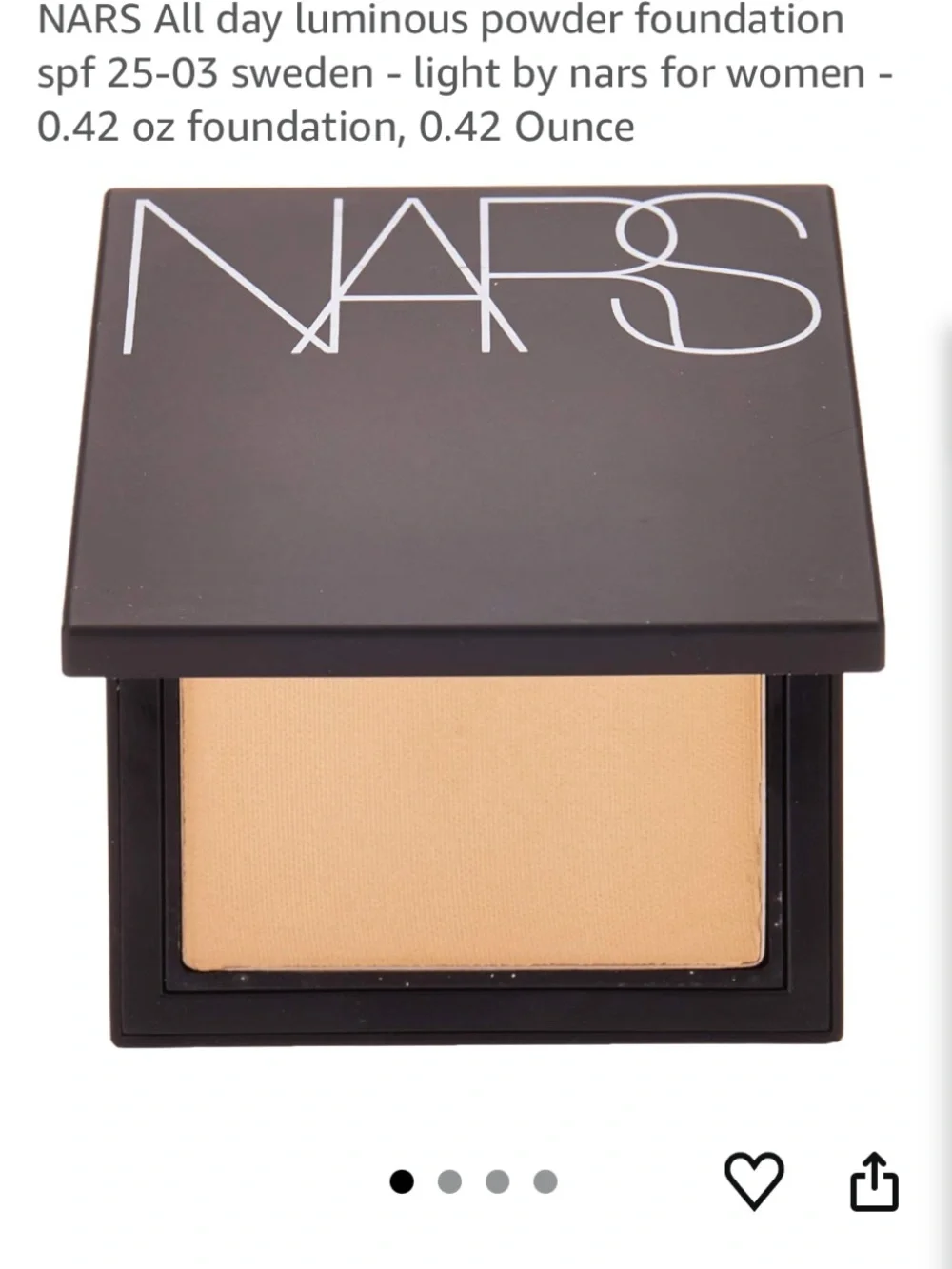NARS All Day Luminous Powder Foundation Light 6 LAPONIE (SPF 24
